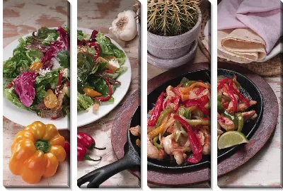 Модульная картина Салат №16