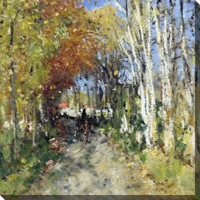 Картина Аллея в лесу