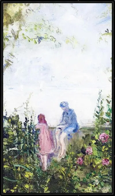 Картина Терраса на берегу моря