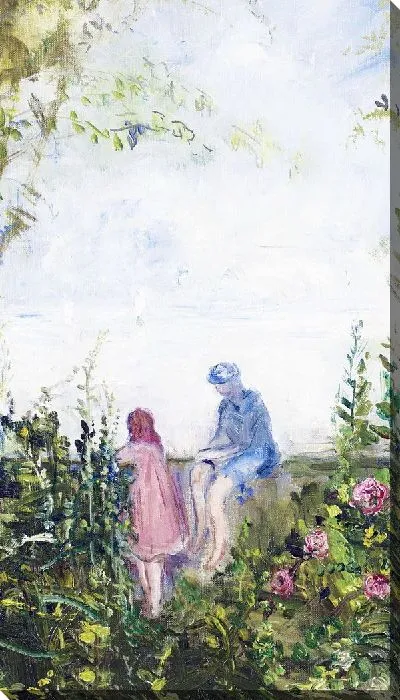 Картина Терраса на берегу моря