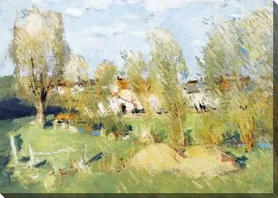 Картина Деревенский пейзаж №13