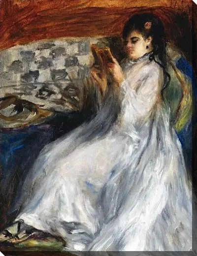 Картина маслом Читающая женщина №2