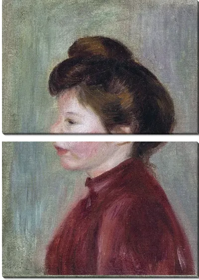 Модульная картина Дама