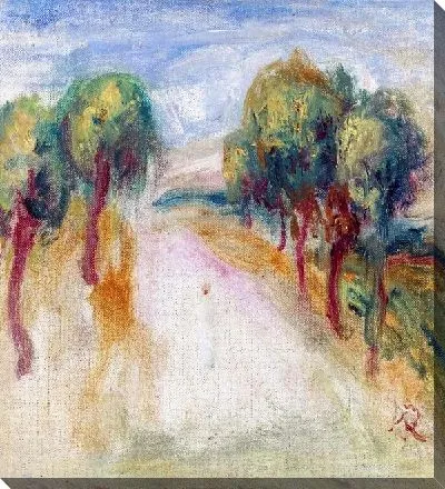 Картина маслом Аллея