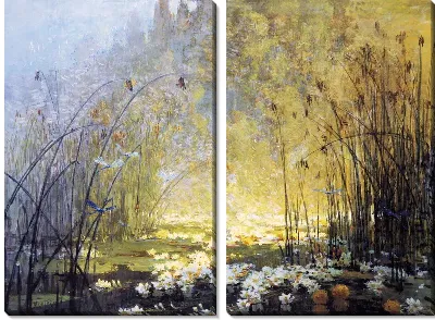 Картина Пруд с лилиями