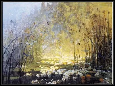 Пруд с лилиями