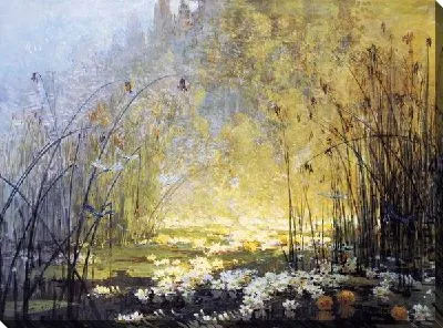 Пруд с лилиями