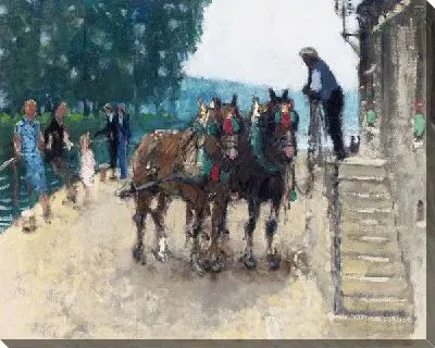 Картина Пара лошадей