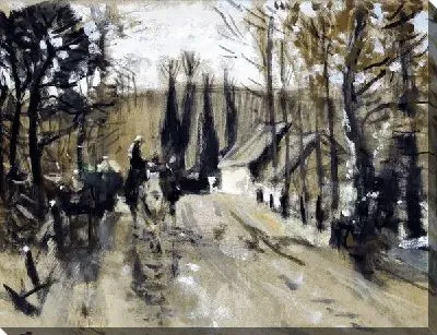 Картина Деревенская дорога