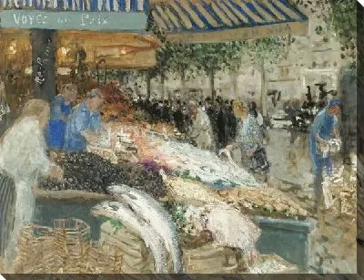 Картина Рыбный рынок