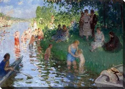 Картина Купание летом