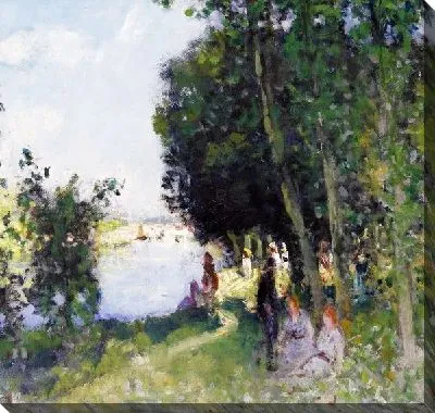 Картина Воскресный отдых у моря