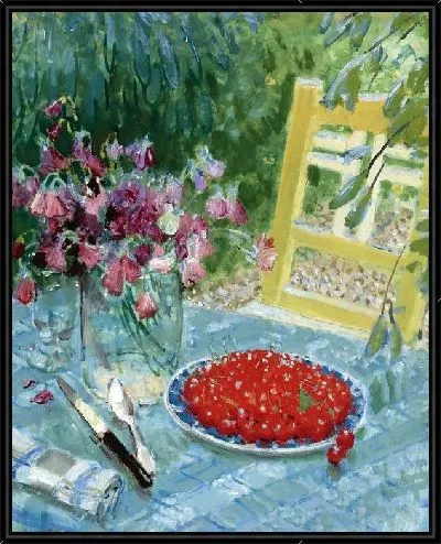 Картина Натюрморт с вишней