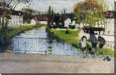 Картина Дети на мосту