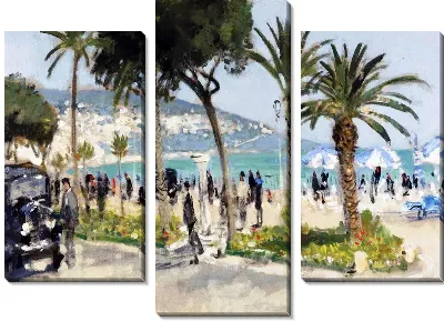 Картина Набережная у моря