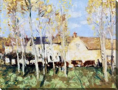 Картина Солнечный осенний пейзаж