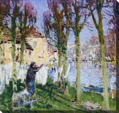 Картина Прачка