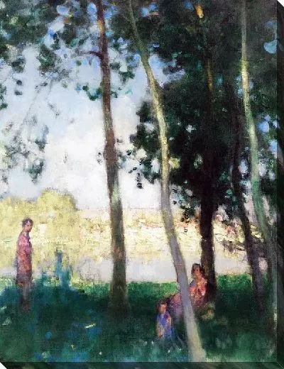 Картина Женщины на берегу реки