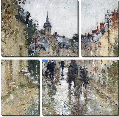 Картина Дождливый день