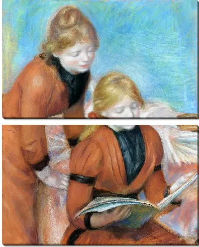 Модульная картина Чтение №3