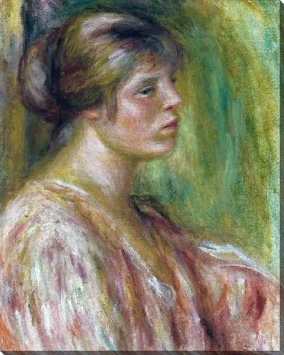 Картина маслом Дама в белом