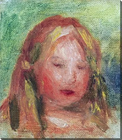 Картина маслом Девочка №4