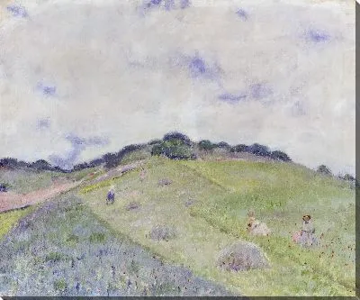 Пейзаж с холмом