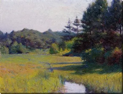 Пейзаж с рекой №17