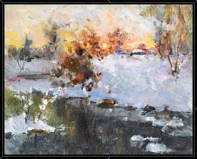 Зимний пейзаж №28