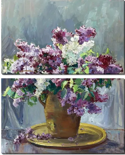Картина Ваза с сиренью