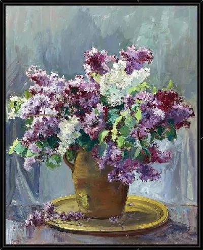 Картина Ваза с сиренью