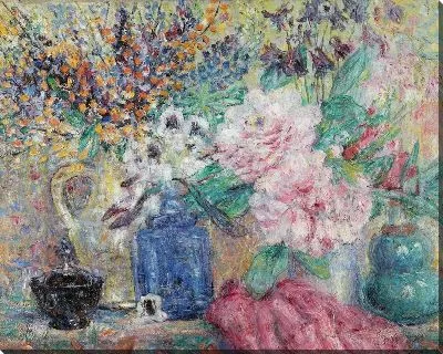 Картина Ваза с весенними цветами