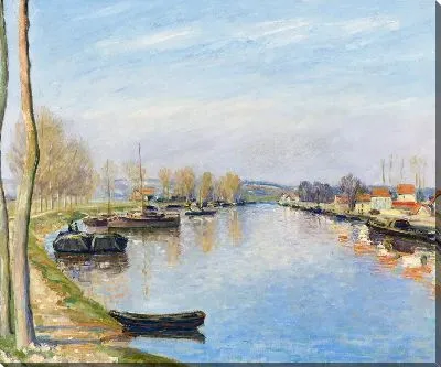 Речной пейзаж №23