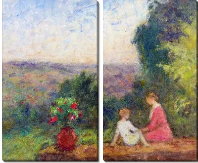 Семья на пикнике