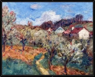 Пейзаж во Франции