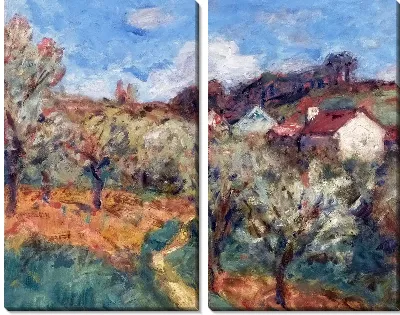 Пейзаж во Франции