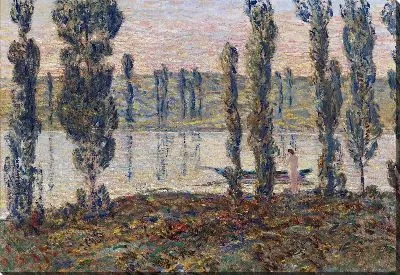 Картина Вечер на реке