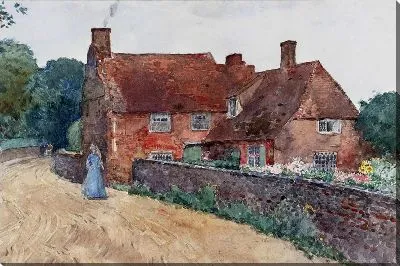 Картина Коттедж