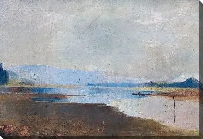 Речной пейзаж №24