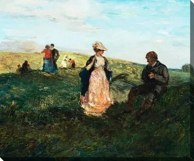 Картина Отдых в поле