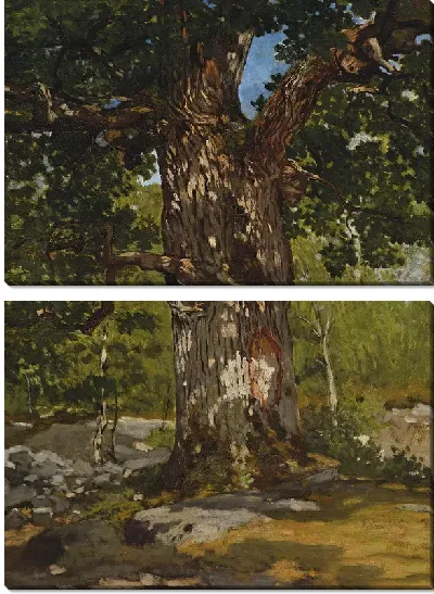 Картина Старый дуб