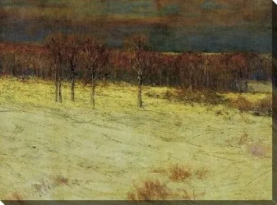 Картина Поле под снегом