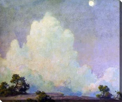 Картина Облака днем