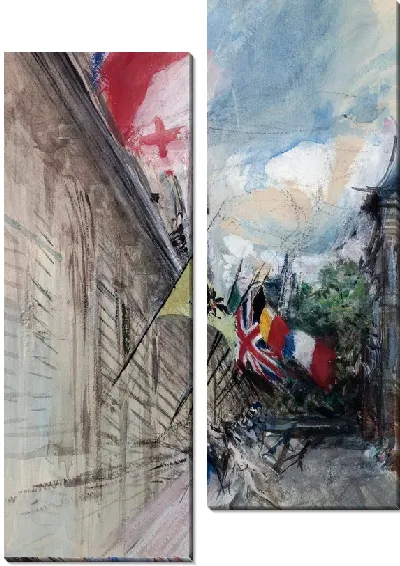 Модульная картина Париж №18