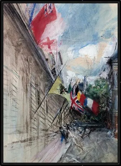 Картина Париж №18