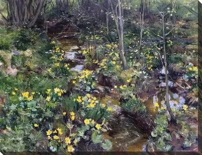 Картина Бархатцы