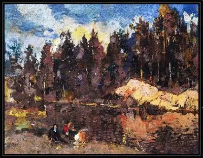 Картина Лесной пейзаж