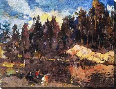 Картина Лесной пейзаж