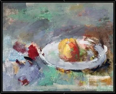 Картина Яблоки на тарелки