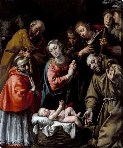 Картина Поклонение пастухов